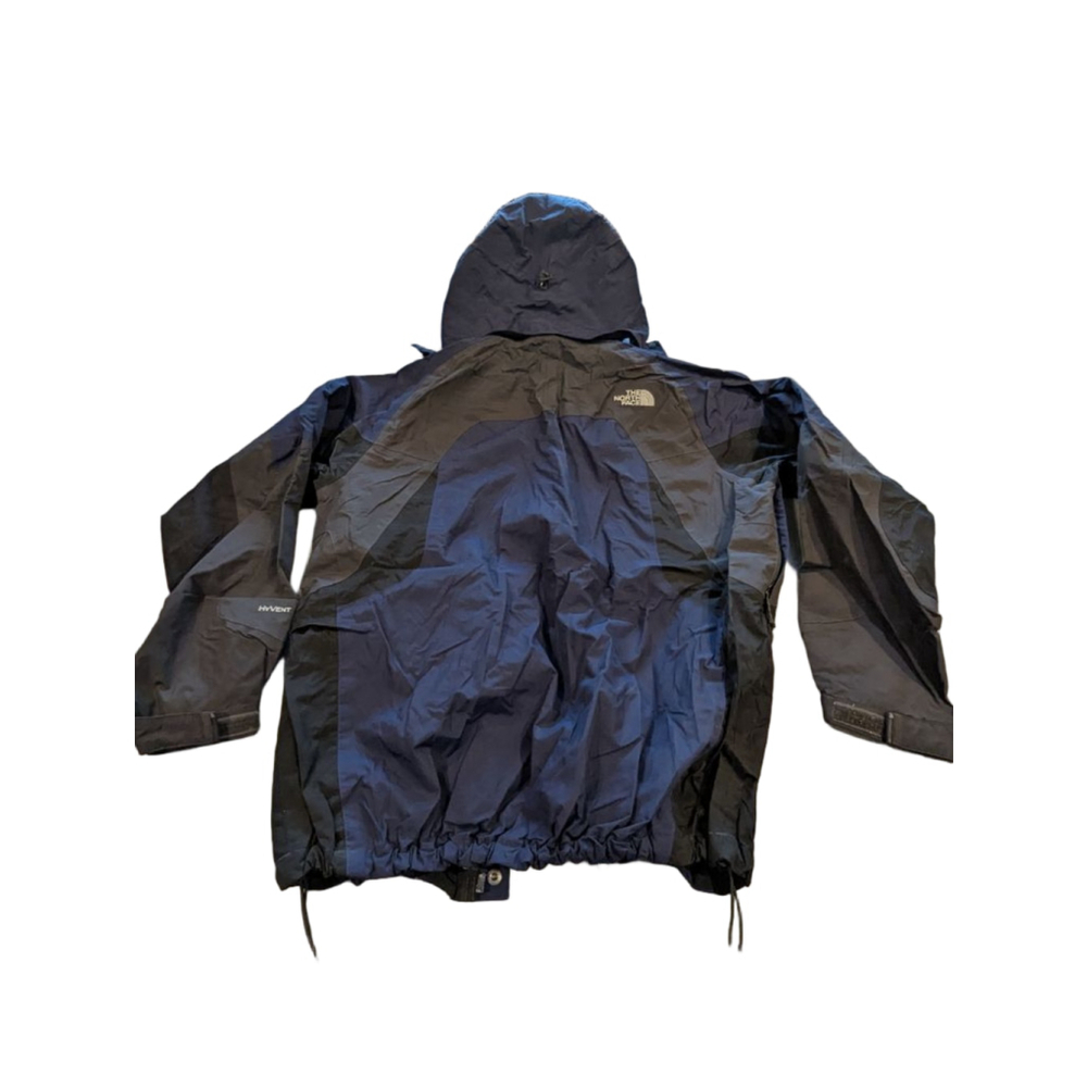 Men's The North Face Performance Jacket L Navy Black HyVent - Picture 2 of 16